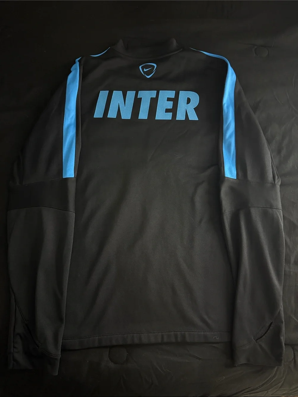 VINTAGE Inter Milan 🇮🇹 2014-15 Nike Long Sleeve Warmup Training Top